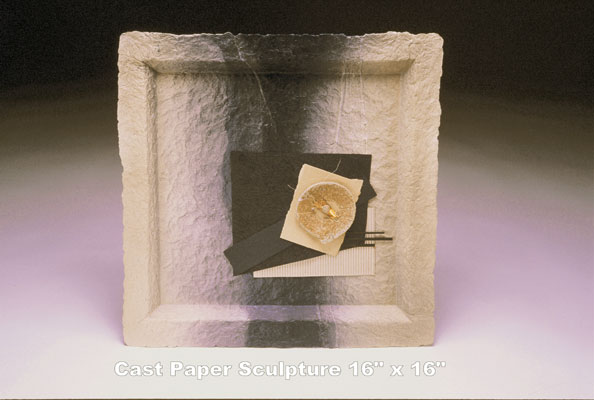 Cast Paper Sculpture